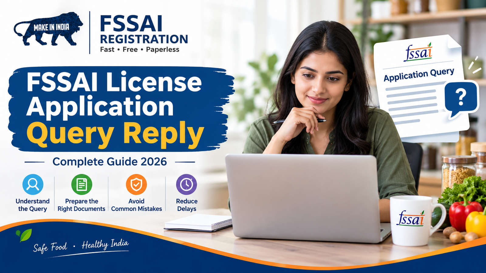 FSSAI License Application Query Reply | Complete Guide 2026